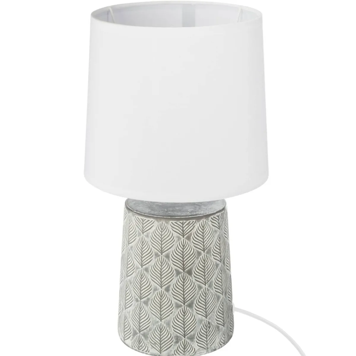 Atmosphera Lampes De Chevet*Lampe "Cyril", céramique Gris