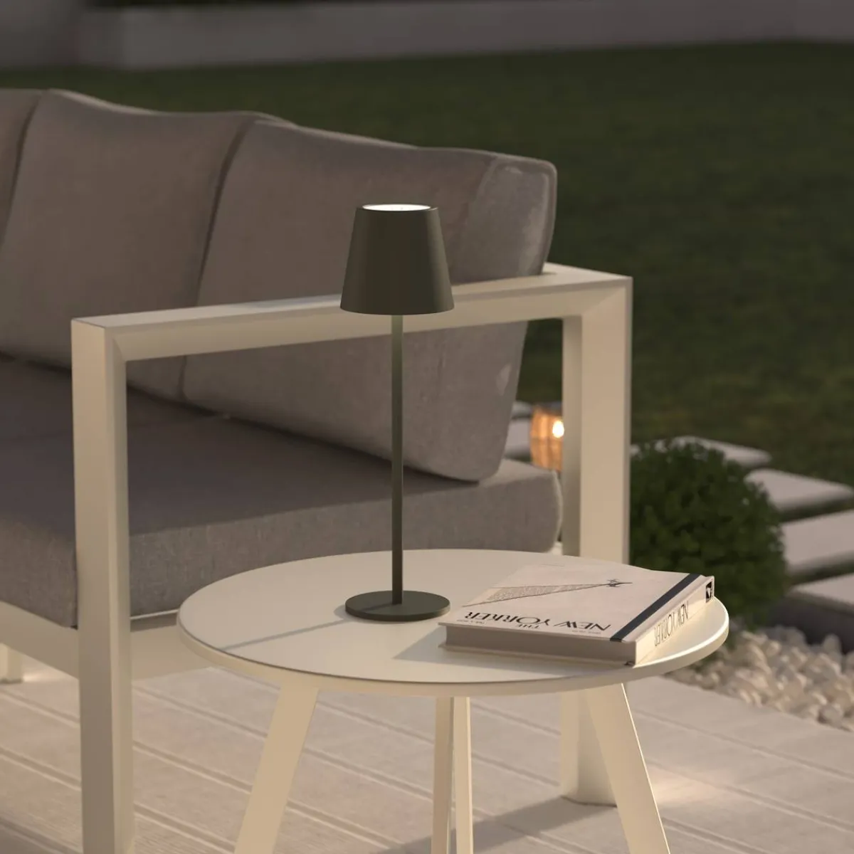 Atmosphera Lampes D'Extérieur*Lampe d'extérieur "Cody" MarronAcajou