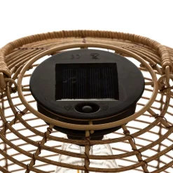 Atmosphera Eclairage D'Extérieur|Lampes Solaires*Lampe d'extérieur CUBA solaire Beige Argent