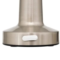 Atmosphera Lampes D'Extérieur|Eclairage D'Extérieur*Lampe d'extérieur HALTO rechargeable USB Argenté Noir&Blanc