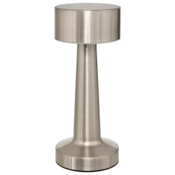Atmosphera Lampes D'Extérieur|Eclairage D'Extérieur*Lampe d'extérieur HALTO rechargeable USB Argenté Noir&Blanc