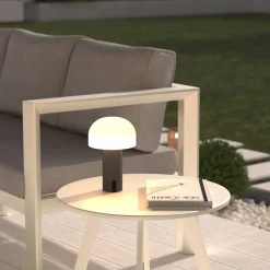 Atmosphera Lampes D'Extérieur|Eclairage D'Extérieur*Lampe d'extérieur JANY rechargeable USB Graphite Blanc