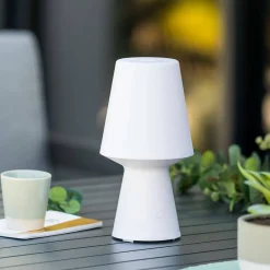 Atmosphera Lampes D'Extérieur|Eclairage D'Extérieur*Lampe d'extérieur nomade LED WIZA Blanc Noir