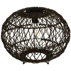 Atmosphera Lampes Solaires*Lampe d'extérieur solaire boule Noir Modèle1
