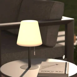 Atmosphera Lampes D'Extérieur|Eclairage D'Extérieur*Lampe d'extérieur ZACK rechargeable USB Ardoise Noir