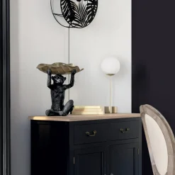 Atmosphera Lampes De Chevet*Lampe "Dris" Blanc