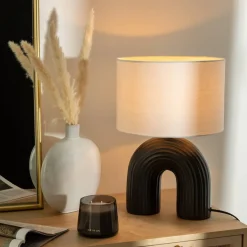 Atmosphera Lampes De Table|Lampes De Chevet*Lampe "Eidel", céramique Doré