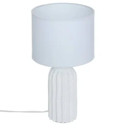 Atmosphera Lampes De Table*Lampe "Fernan" Blanc