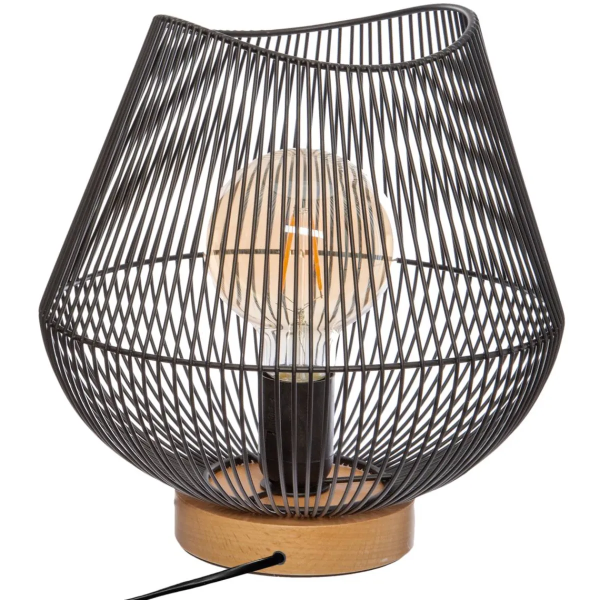 Atmosphera Lampes De Chevet*Lampe filaire "Jena" Roseterracottastrié