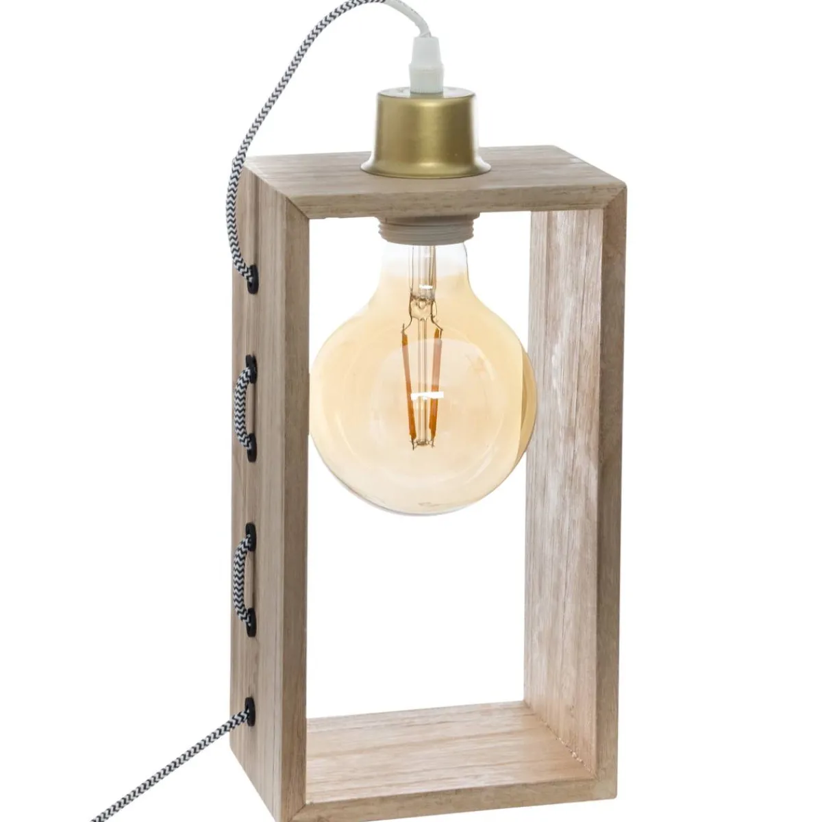 Atmosphera Lampes De Chevet*Lampe "Iwata" Rougebrillant