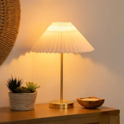 Atmosphera Lampes De Table*Lampe "Jiling" Beige