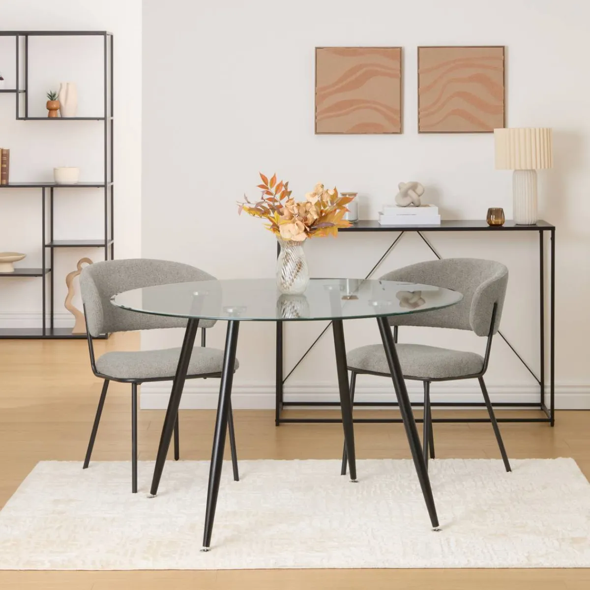 Atmosphera Lampes De Table*Lampe "Kenan" Beige