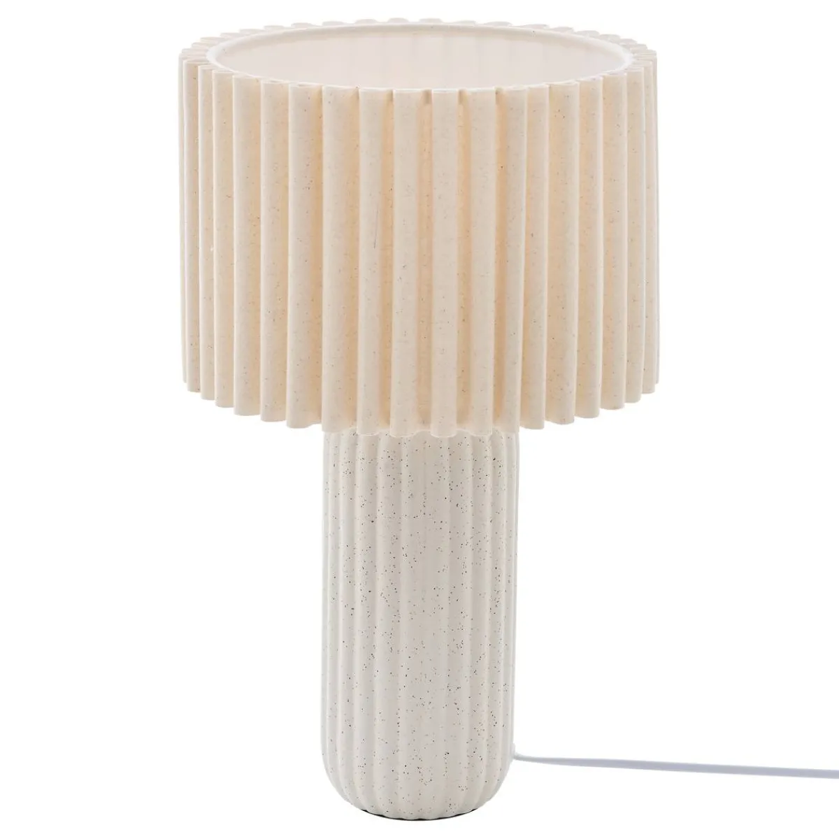 Atmosphera Lampes De Table*Lampe "Kenan" Beige