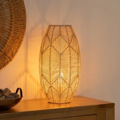 Atmosphera Lampes De Table*Lampe "Kita" Noir