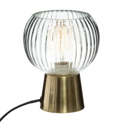 Atmosphera Lampes De Table|Lampes De Chevet*Lampe "Laye" Boisnaturel