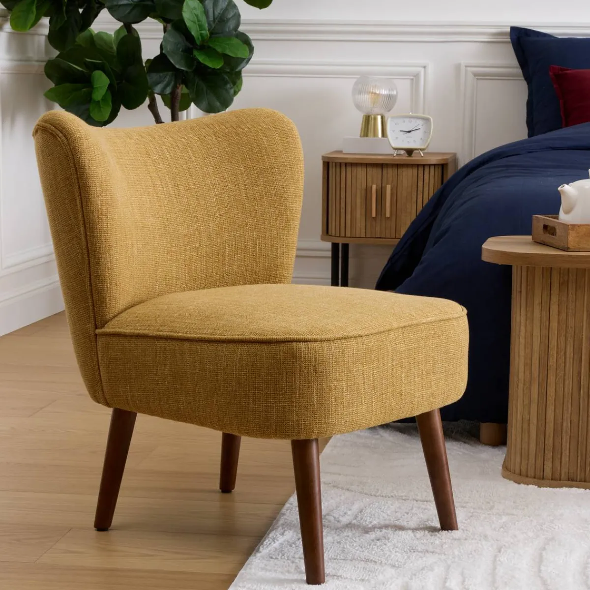 Atmosphera Lampes De Table|Lampes De Chevet*Lampe "Laye" Boisnaturel