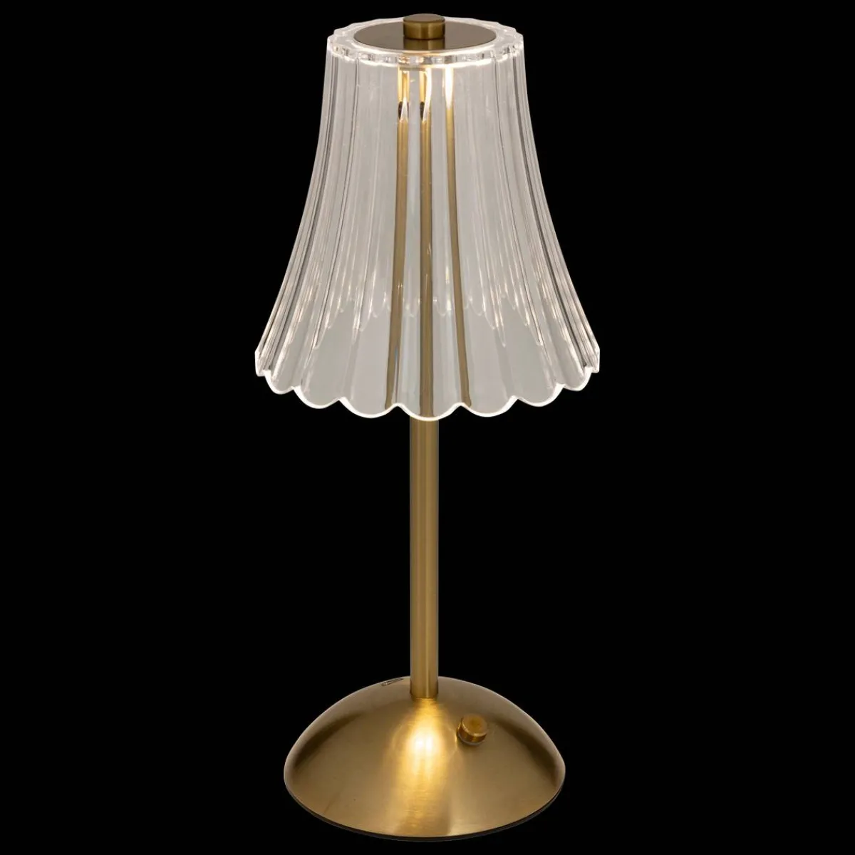 Atmosphera Lampes Led*Lampe led Batterie "Aneth" Beige