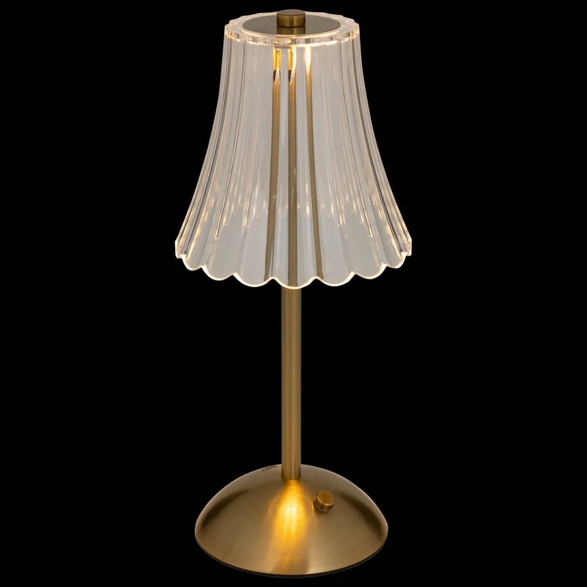 Atmosphera Lampes Led*Lampe led Batterie "Aneth" Beige