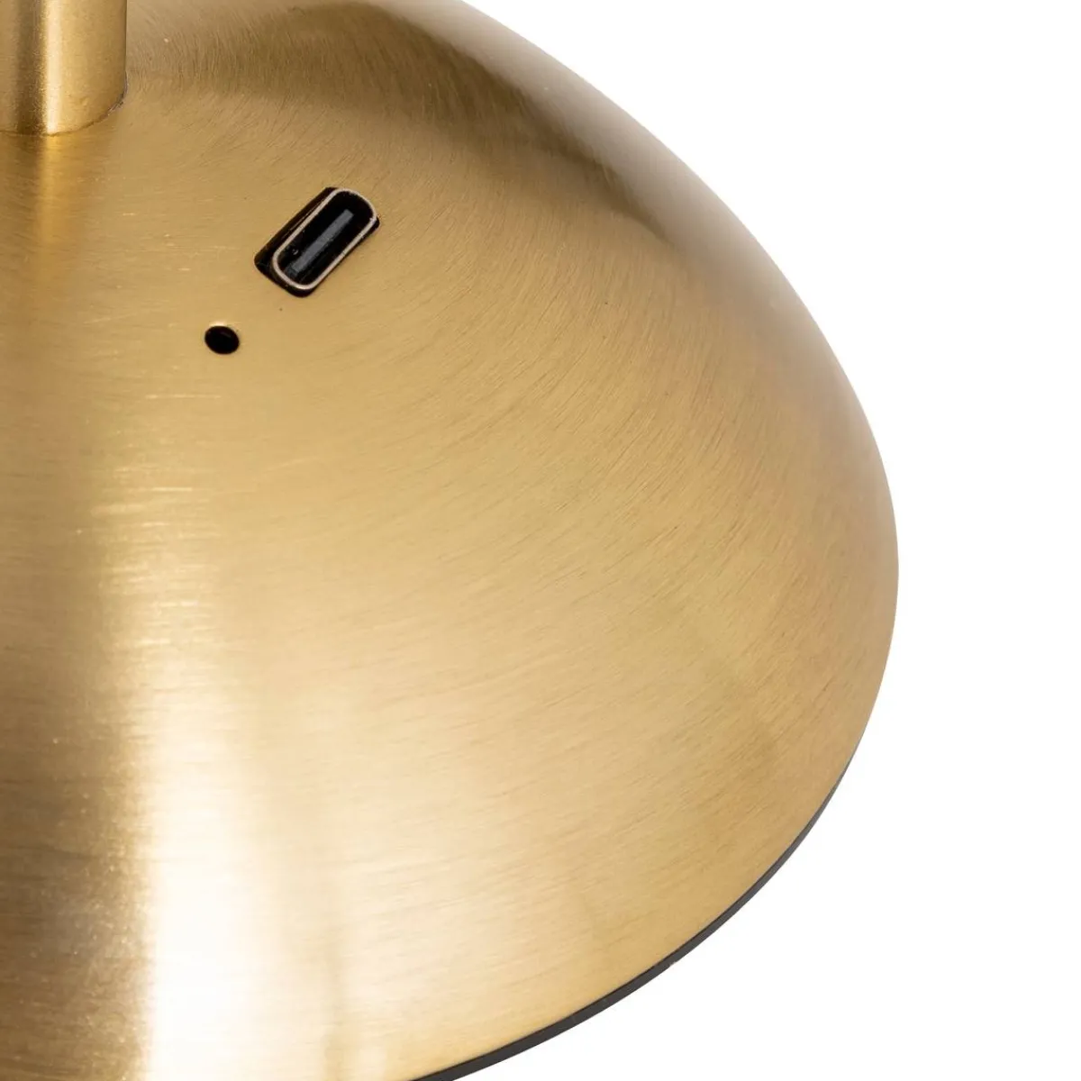 Atmosphera Lampes Led*Lampe led Batterie "Aneth" Beige