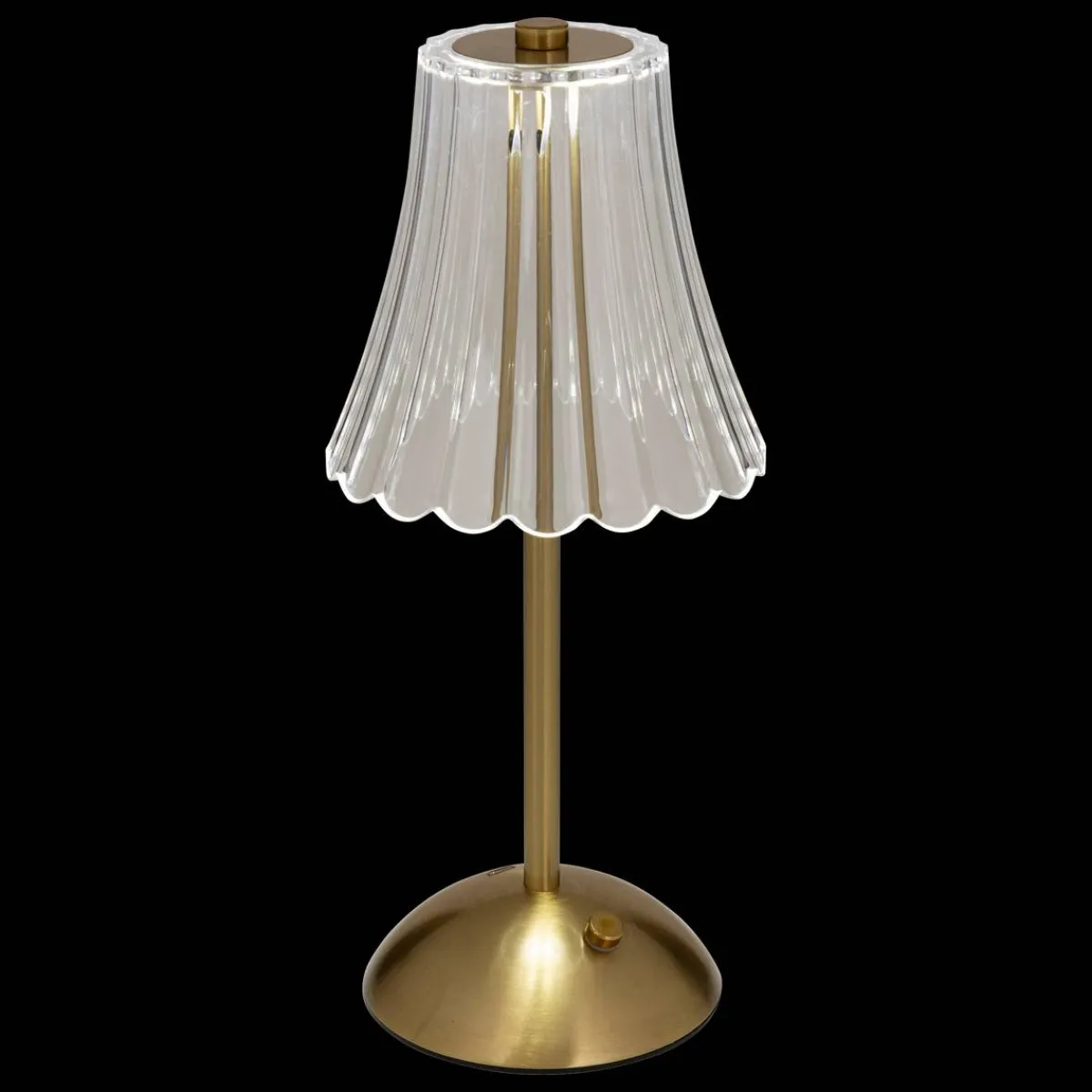 Atmosphera Lampes Led*Lampe led Batterie "Aneth" Beige