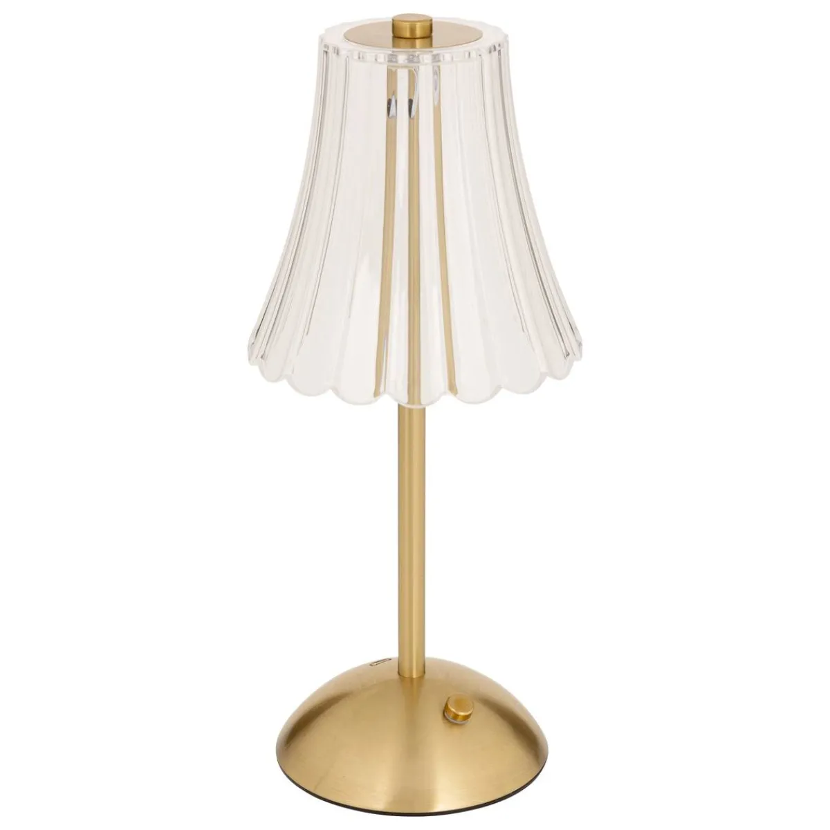Atmosphera Lampes Led*Lampe led Batterie "Aneth" Beige