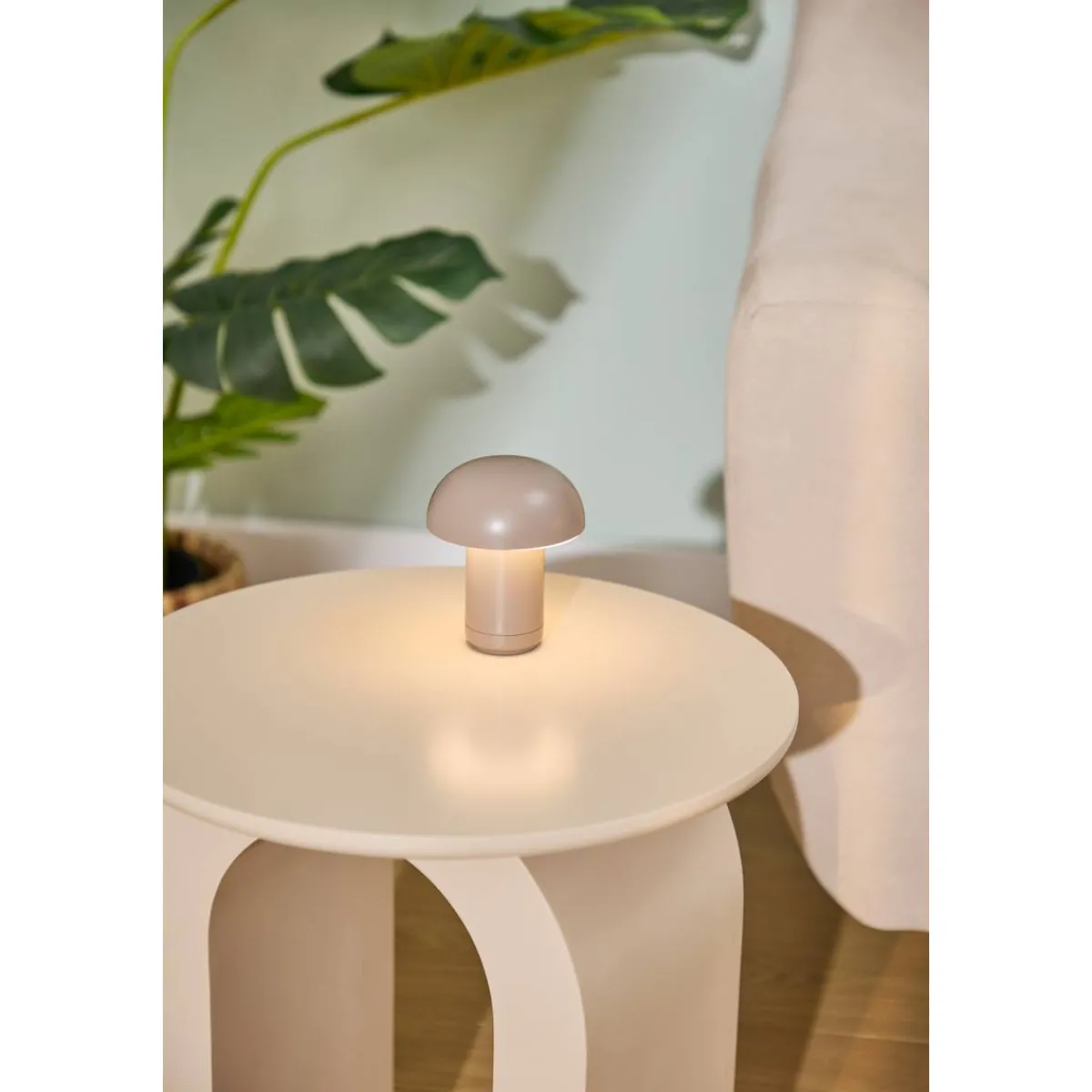 Atmosphera Lampes Led*Lampe led Batterie "Lidi" Jaune