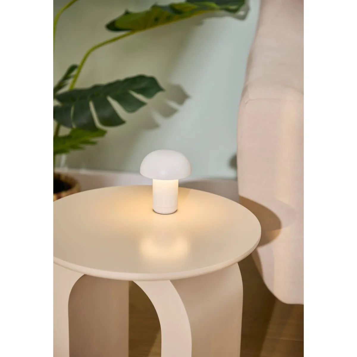 Atmosphera Lampes Led*Lampe led Batterie "Lidi" Jaune