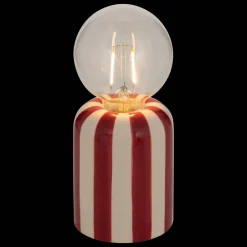 Atmosphera Lampes Led*Lampe led Batterie "Rico" Lilas