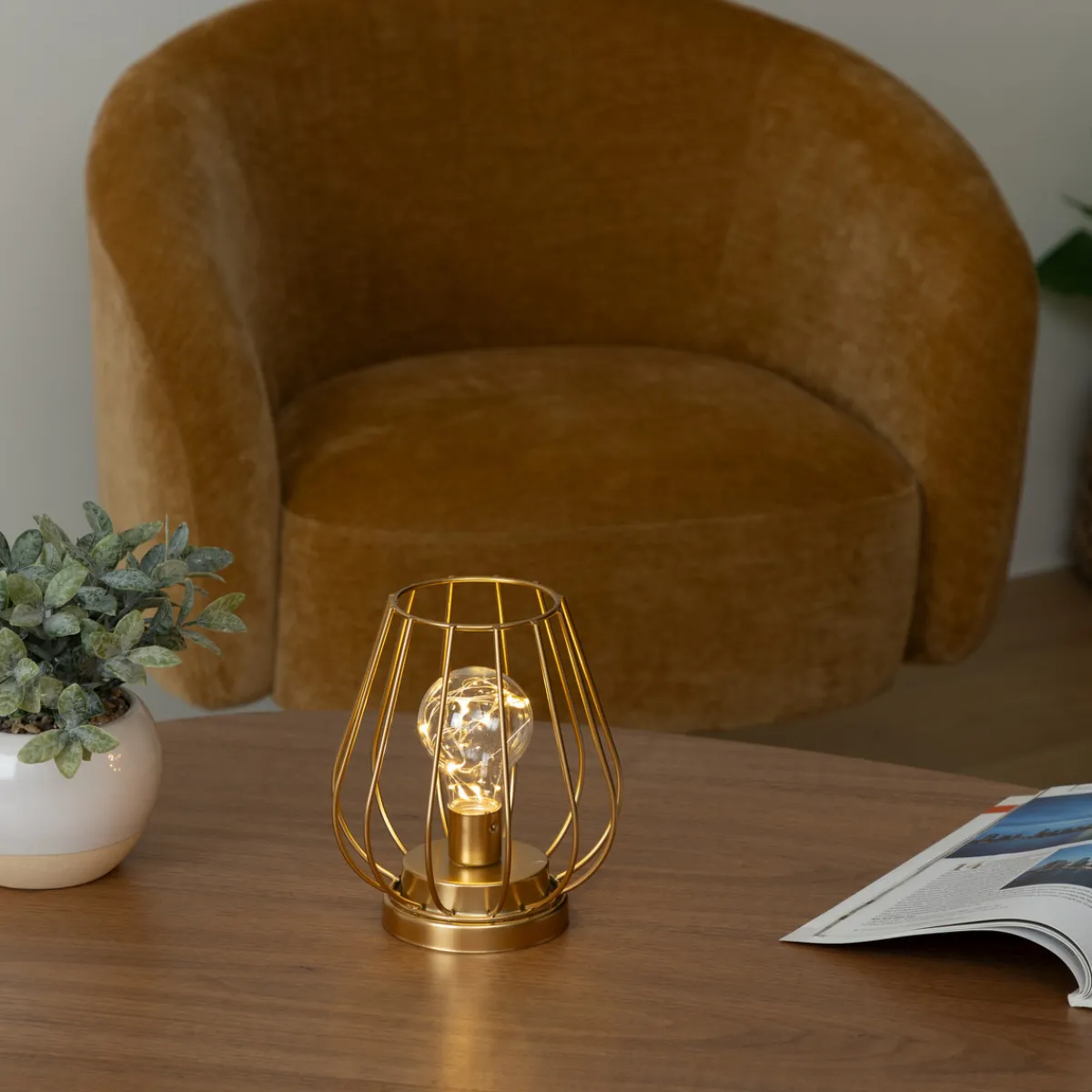 Atmosphera Lampes Led*Lampe "Madi" Multicolore