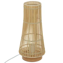 Atmosphera Lampes De Table|Lampes De Chevet*Lampe "Mahe" Blanc