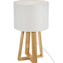 Atmosphera Lampes De Chevet*Lampe "Molu" bois Gris