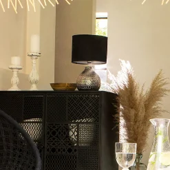 Atmosphera Lampes De Chevet*Lampe "Mozo", céramique Blancbrillant