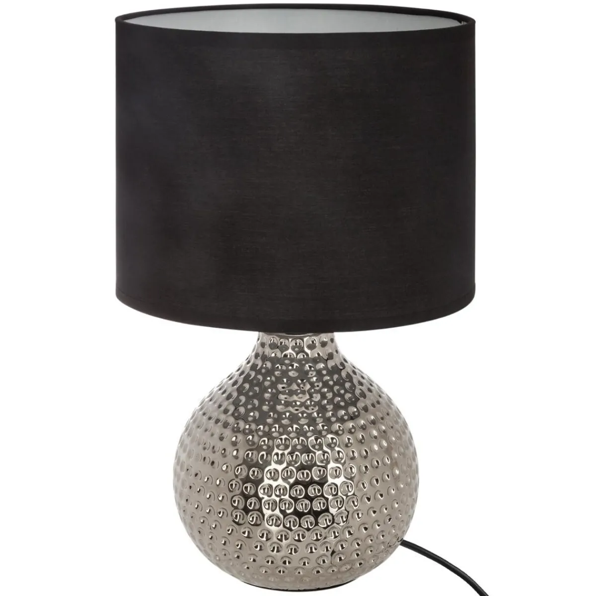 Atmosphera Lampes De Chevet*Lampe "Mozo", céramique Blancbrillant