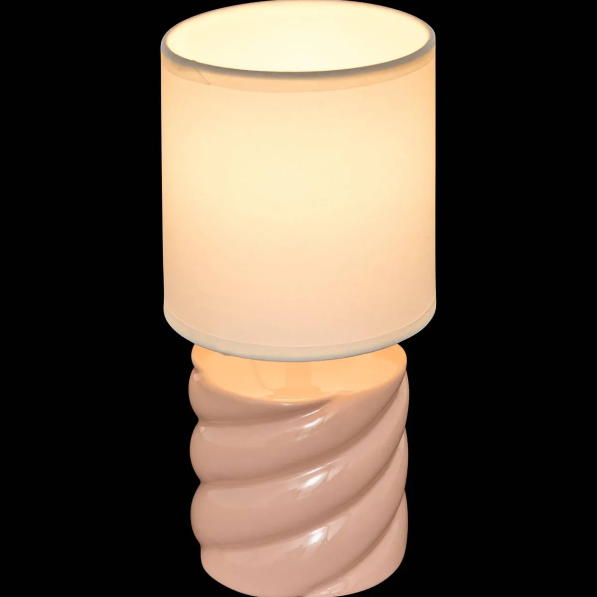 Atmosphera Lampes De Table*Lampe "Noly" Noir
