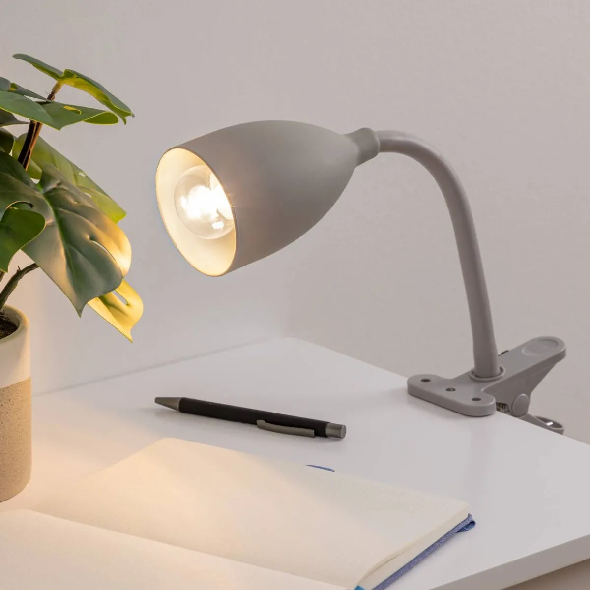 Atmosphera Lampes De Bureau*Lampe pince "Sily" Noir