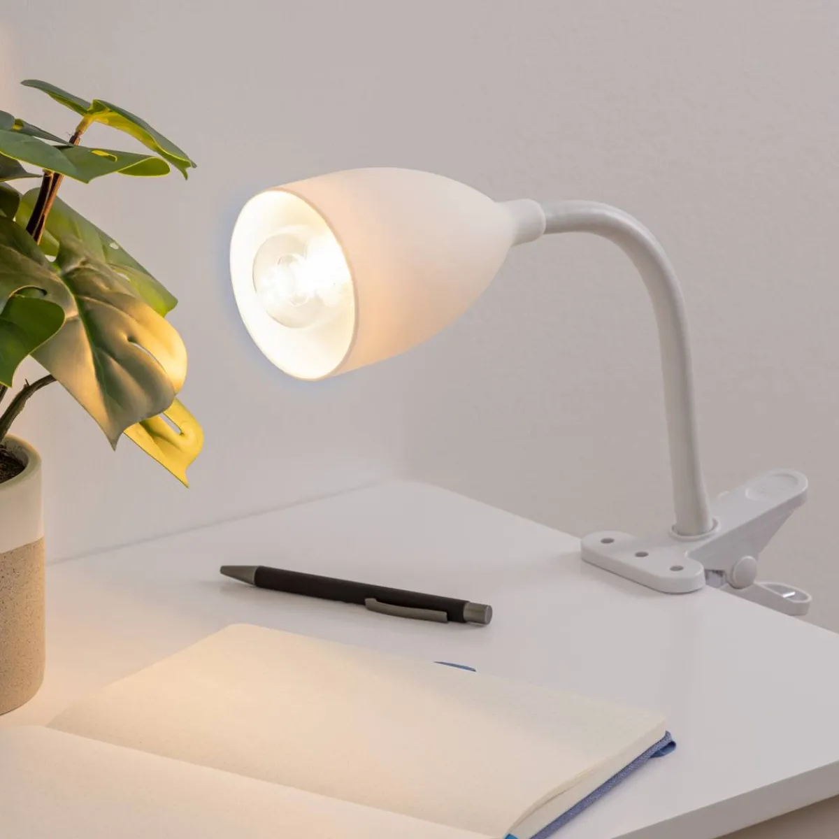 Atmosphera Lampes De Bureau*Lampe pince "Sily" Noir