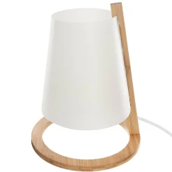 Atmosphera Lampes De Chevet*Lampe "Pita" Jaunemoutardestrié