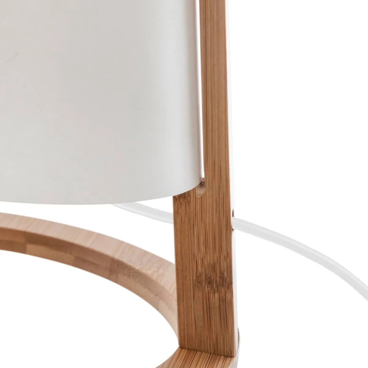 Atmosphera Lampes De Chevet*Lampe "Pita" Jaunemoutardestrié