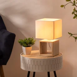 Atmosphera Lampes De Chevet*Lampe "Pojo" Noir