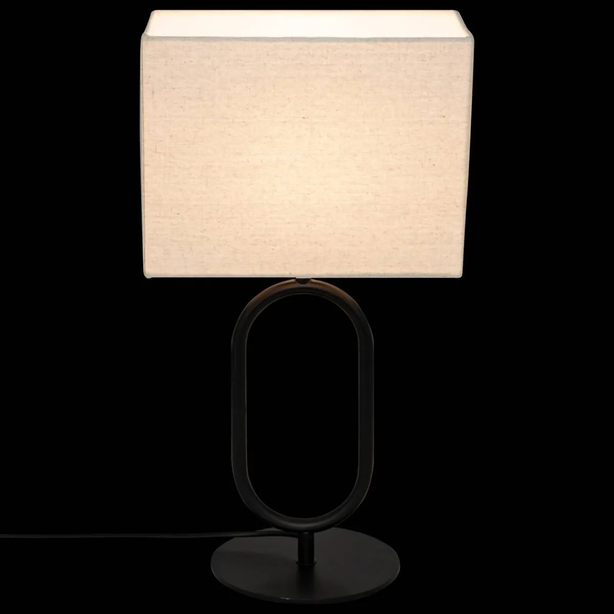 Atmosphera Lampes De Table*Lampe à poser "Alec" Blanc