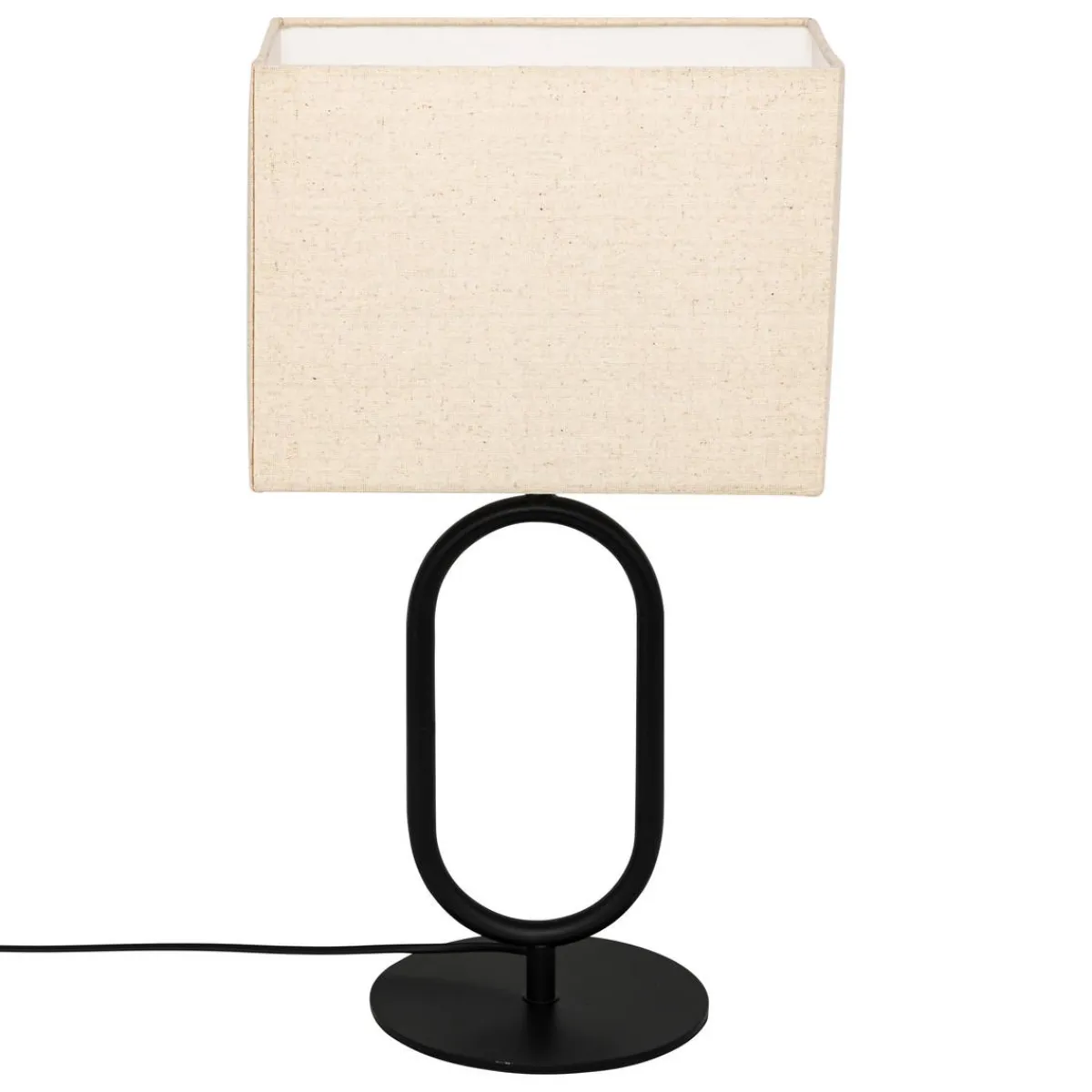 Atmosphera Lampes De Table*Lampe à poser "Alec" Blanc