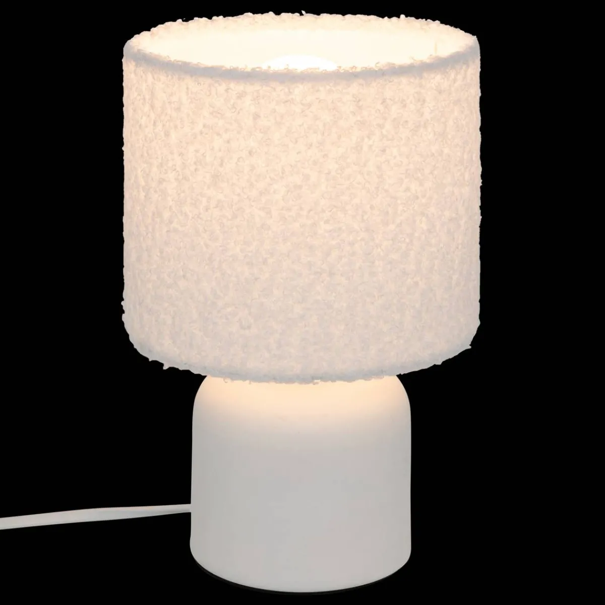 Atmosphera Lampes De Table*Lampe à poser "Bona" Blanc