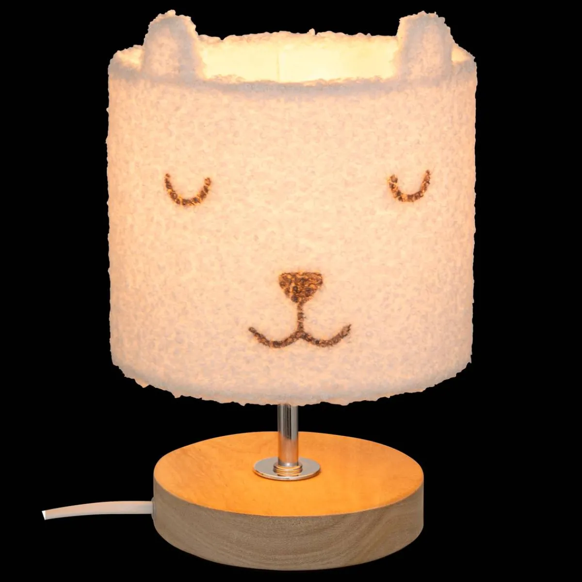 Atmosphera Luminaires*Lampe à poser enfant Secteur "Toxey" Rose