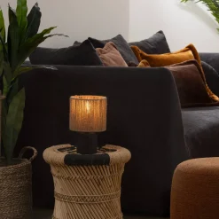 Atmosphera Lampes De Table*Lampe à poser "Koby" Noir