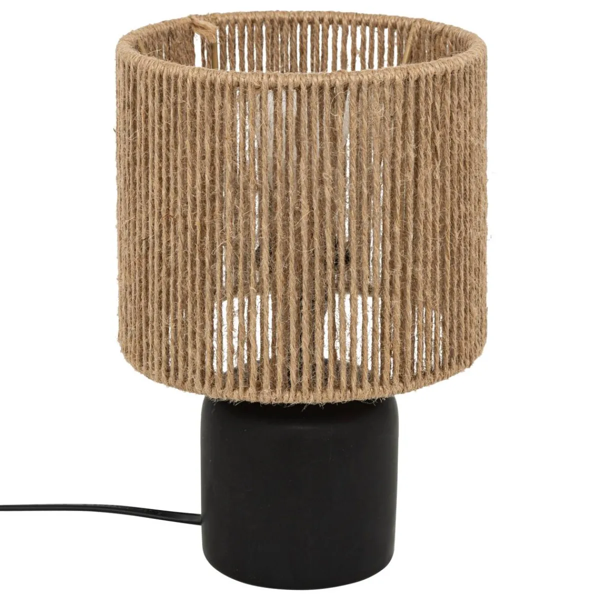 Atmosphera Lampes De Table*Lampe à poser "Koby" Noir