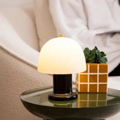 Atmosphera Lampes Led*Lampe à poser LED "Rick" Jaune