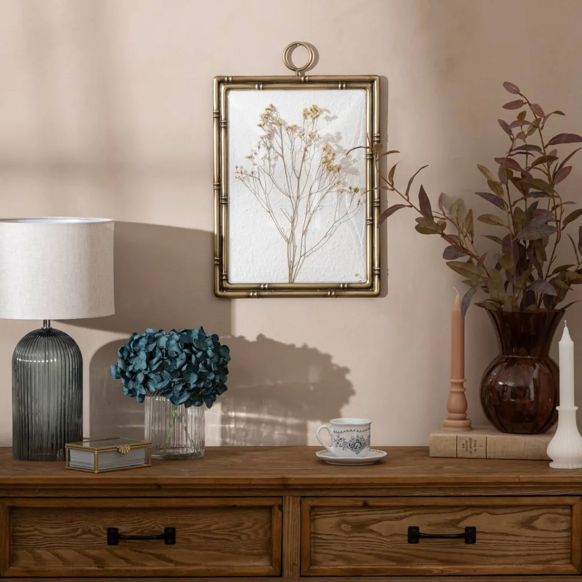 Atmosphera Lampes De Table*Lampe à poser "Mati" Argent