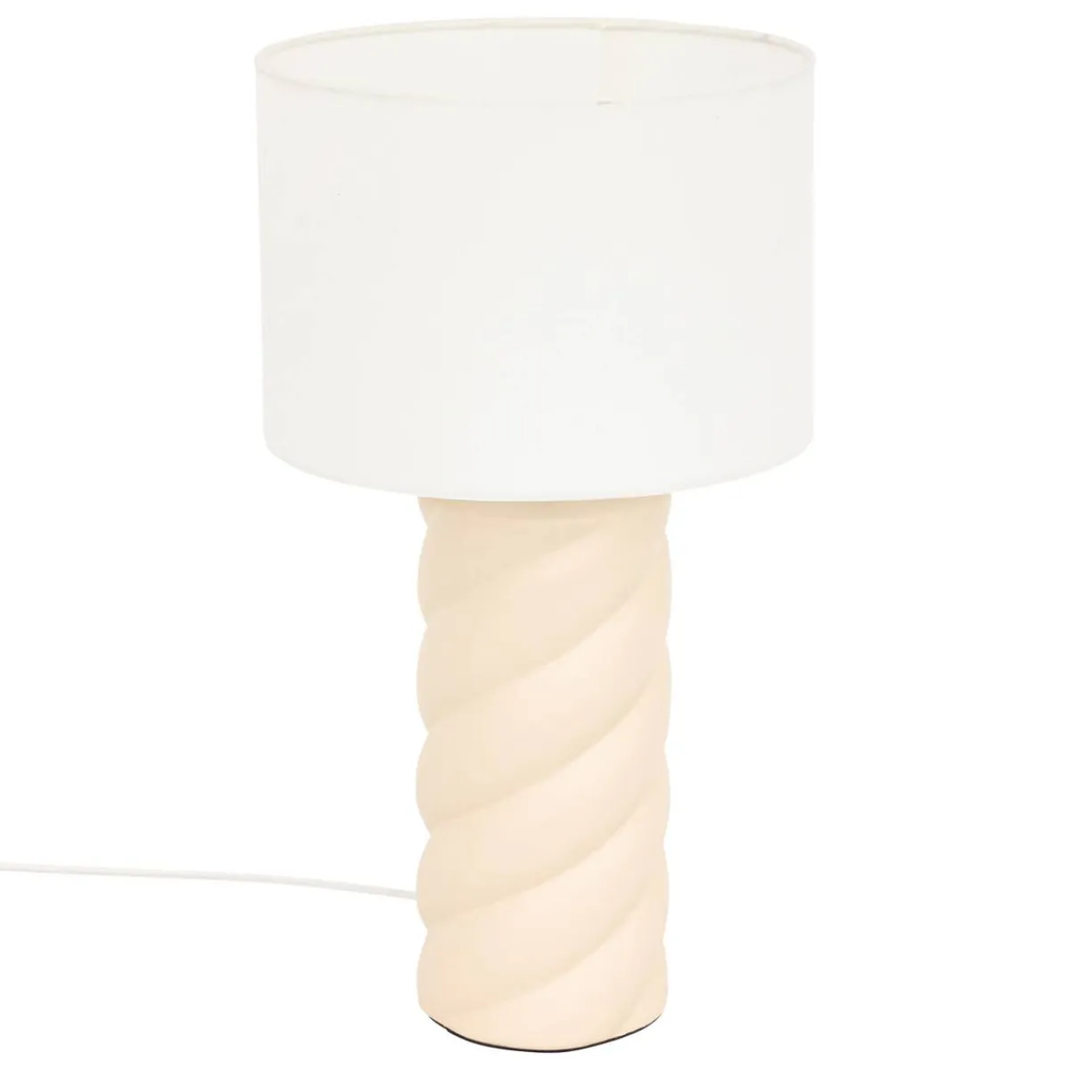 Atmosphera Lampes De Table*Lampe à poser "Noly" Beige