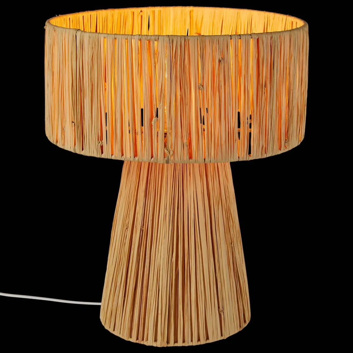 Atmosphera Lampes De Table*Lampe à poser "Orane" Vertcéladon