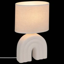 Atmosphera Lampes De Table*Lampe à poser Secteur "Gabin" Argent